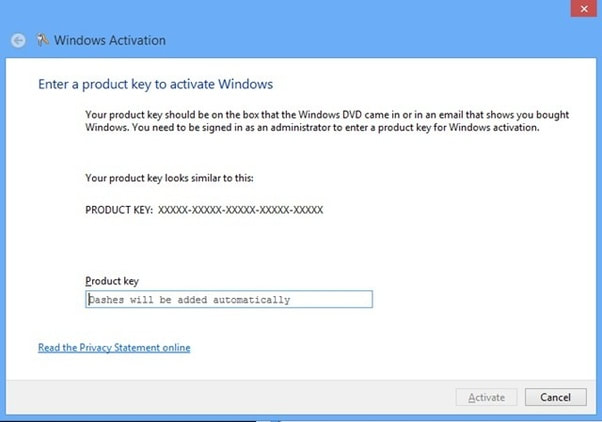 enter product key windows 7 download